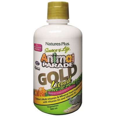 Natures Plus Ap Gold Liquid Tropical Berry 900 Ml