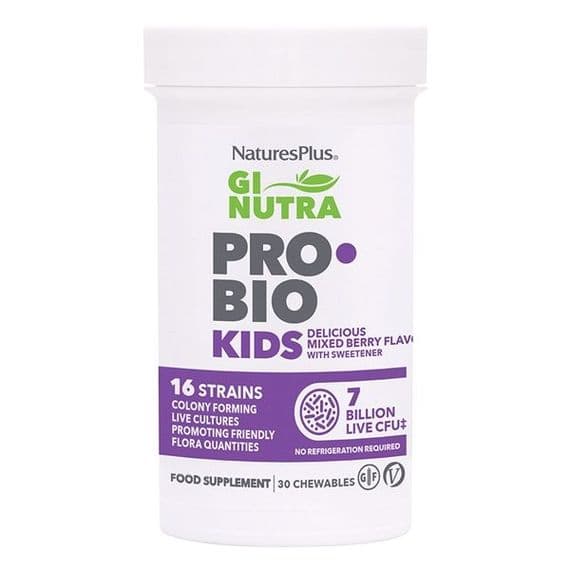 Natures Plus GI Nutra Pro Bio Kids - 30 Chewables