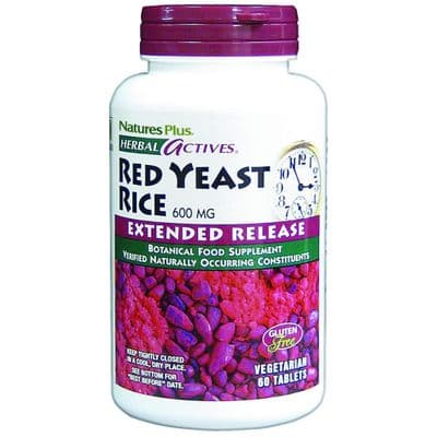 Natures Plus Ha E/R Red Yeast Rice 600 Mg 60