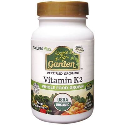 Natures Plus Sol Garden Vitamin K2 60