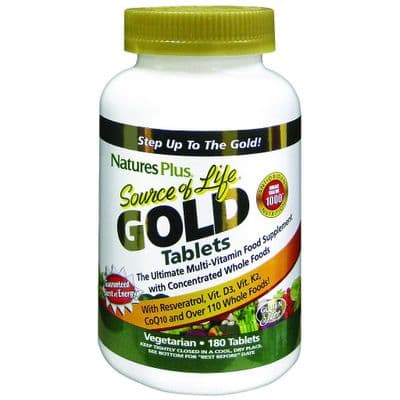 Natures Plus Source Of Life Gold Tab 180