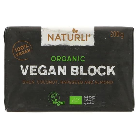 Naturli Vegan Butter Block - 200g