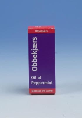 Obbekjaers Obbekjaers Japanese Oil of Peppermint 10ml