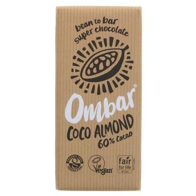 Ombar Raw Chocolate Coco Almonds - Large - 70g