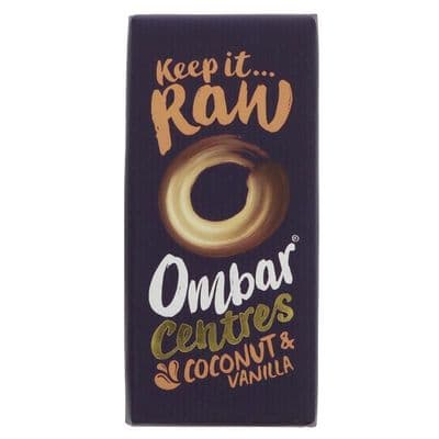 Ombar Raw Chocolate Coconut & Vanilla Centre - 70g
