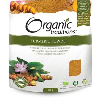 Organic Traditions Organic Turmeric Powder  - 200g