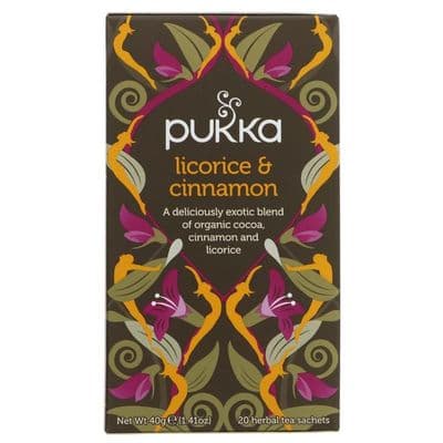 Pukka Licorice And Cinnamon Tea - 20bags