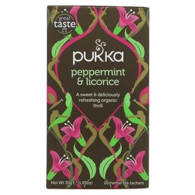 Pukka Peppermint And Licorice - 20 bags