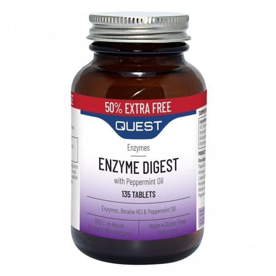 Quest Enzyme Digest - 135 tablets