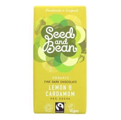 Seed & Bean 58% Dark Choclemon & Cardamon - 85g