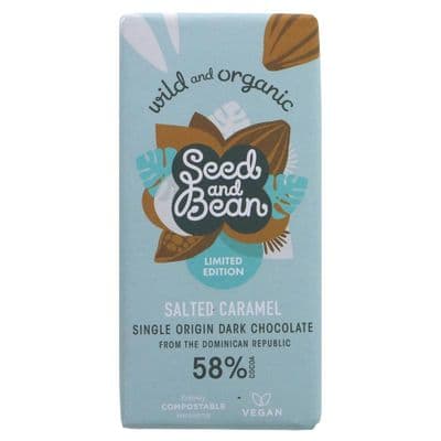 Seed & Bean  58% Dark Salted Caramel - 85g