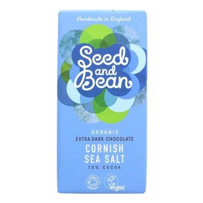 Seed & Bean 70% Dark Choc & Sea Salt - 85g