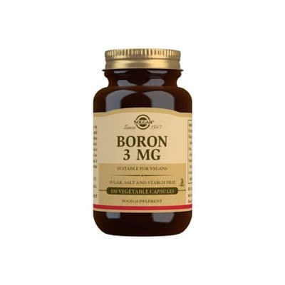 Solgar® Boron 3 mg Vegetable Capsules - 100