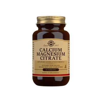 Solgar® Calcium Magnesium Citrate Tablets - 50