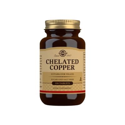 Solgar® Chelated Copper Tablets - 100