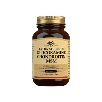 Solgar® Extra Strength Glucosamine Chondroitin MSM Tablets