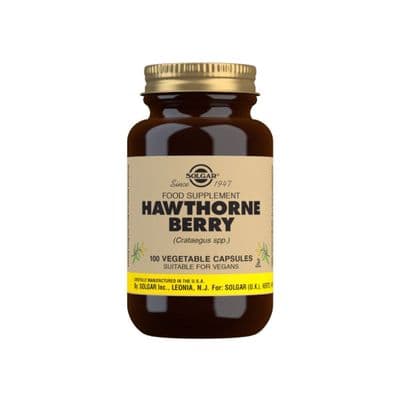 Solgar® Hawthorne Berry Vegetable Capsules - 100