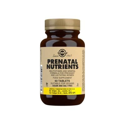 Solgar® Prenatal Nutrients Tablets - 60