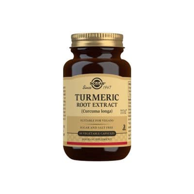 Solgar® Turmeric Root Extract Vegetable Capsules - 60