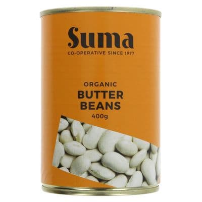 Suma Butter Beans - Organic - 400g