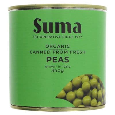 Suma Fresh Peas - Organic - 340g