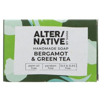 Suma Handmade Soaps Bergamot & Green Tea Soap - 95g