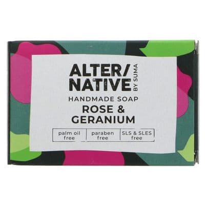 Suma Handmade Soaps Rose & Geranium - 95g