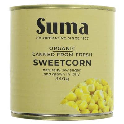 Suma Italian Sweetcorn - Organic - 340g