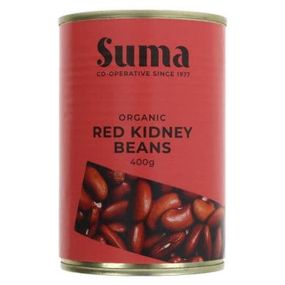 Suma Red Kidney Beans - Organic - 400g