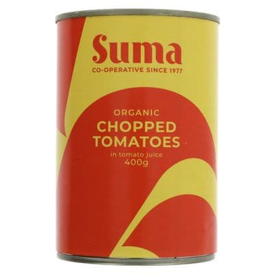 Suma Tomatoes - Chopped, Organic - 400g