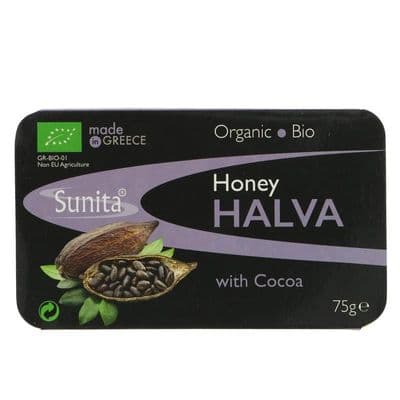 Sunita Organic Dark Chocolate Halva - 75g