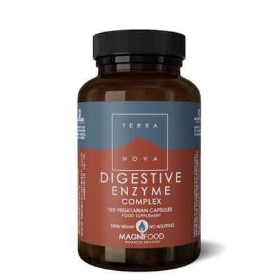 Terranova Digestive Enzyme Complex - 100 Vegetarian Capsules