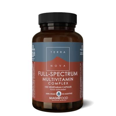 Terranova Full-Spectrum Multivitamin Complex - 100 Vegetarian Capsules