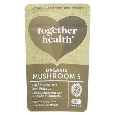 Together Health Organic Mushroom 5 Complex - 60 caps