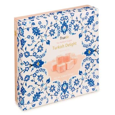 Truede No Added Sugar Rose Flavour Turkish Delight - 110g