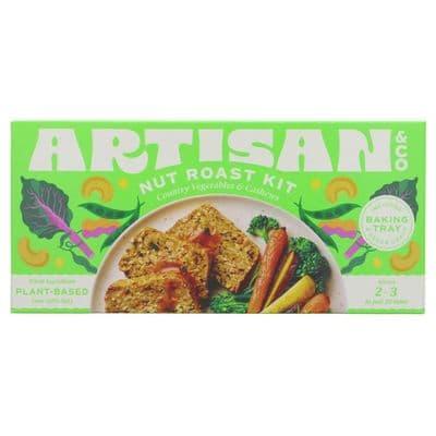 View larger imageArtisan & Co Country Veg & Cashew Nut Roast - 6 x 212g (VF194) View larger  - 212g