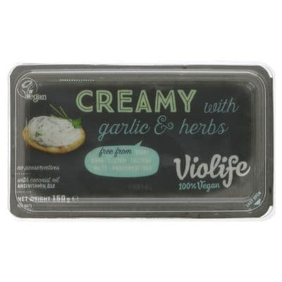 Violife Creamy With Garlic And Herb - 150g