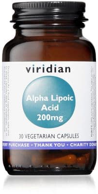 Viridian Alpha Lipoic Acid 200mg - 30 caps
