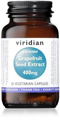 Viridian Grapefruit Seed Extract 400mg - 30 Veg Caps