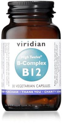 Viridian HIGH TWELVE Vitamin B12 w/ B-Complex