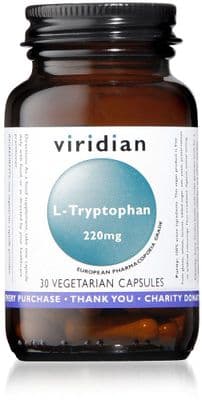 Viridian L-Tryptophan 220mg - 30 Veg Caps