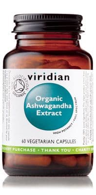 Viridian Organic Ashwagandha Extract - 60 Veg Caps