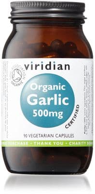 Viridian Organic Garlic 500mg  - 90 Veg Caps