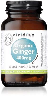 Viridian Organic Ginger Root 400mg