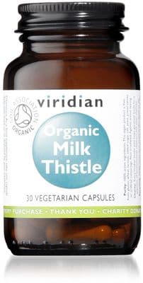 Viridian Organic Milk Thistle 400mg