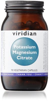 Viridian Potassium (99mg) Magnesium Citrate (50mg) - 90 Veg Caps