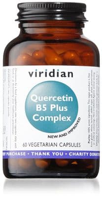 Viridian Quercetin B5 Plus Complex - 60 Veg Caps
