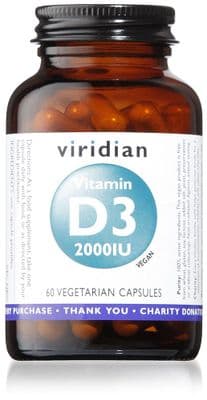 Viridian Vitamin D3 2000iu
