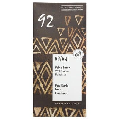 Vivani  92% Dark Choc Panama Estate - 80g
