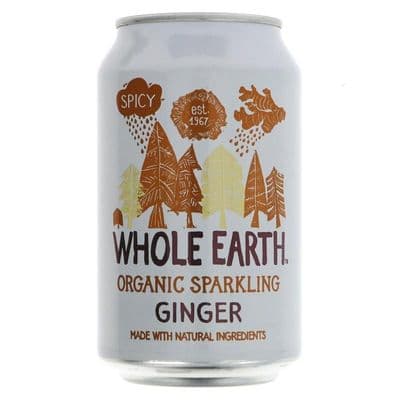 Whole Earth Sparkling Ginger - Og - 330ml